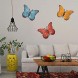 Juegoal Metal Butterfly Wall Art Inspirational Wall Decor Sculpture Hanging for Indoor and Outdoor 3 Pack