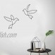 Matani Metal Wall Bird Decor | Metal Wall Art | Bird Wall Decor | Bedroom & Living Room Wall Decor 2 Elegant Birds