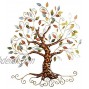Tree of Life Metal Tree Wall Sculpture Gold Tree Home Decor