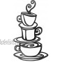 ViveGate Coffee Decorations for Kitchen 15X9 Coffee Decor for Coffee Bar Metal Art Wall Decor Coffee Signs Kitchen Decor