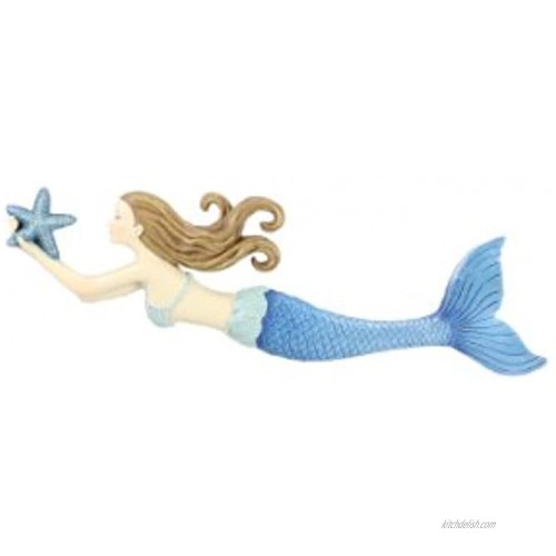 Young's Resin Mermaid Wall Art 14-Inch