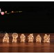 Brass Statu 1'' Gold Laughing Buddha Figurines Collection Gift Set of 6 Mini Gold