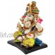 Ganesha Statue Ganesh Idol Figurine for Home Décor Temple Table Decoration House Warming Gifting Home Decor 16 cm X 14 cm