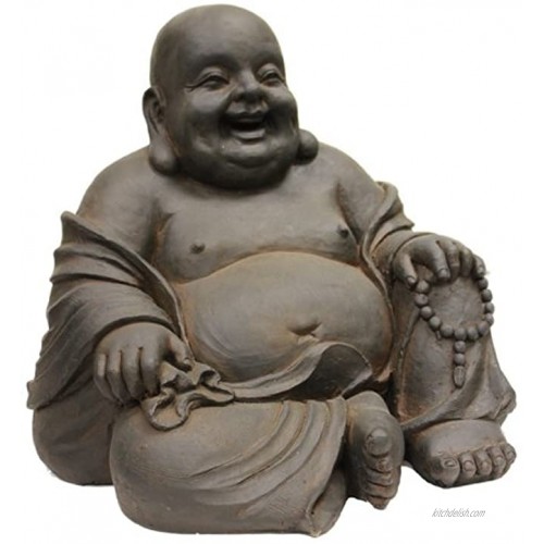 Hi-Line Gift Ltd Happy Sitting Buddha Statue 165-Inch