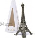 PROW 15cm Paris Eiffel Tower Iron Craft Architecture Model Desktop Home Decoration Art Gift Bronze