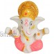 Satre Online And Marketing 2.6 Small Ganesha Statue Mini Lord Ganesh Ganpati Polyresin Idol Multicolour