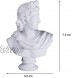 Waldosia 2.5'' Classic Greek Statuette Mini Apollo Bust