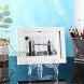 Acrylic Easels or Stands Plate Holders to Display Pictures or Other Items at Weddings Home Decoration Clear