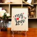 Clear Acrylic Easels or Stands Plate Holders to Display Pictures or Other Items 2 Pieces 9.8 Inches
