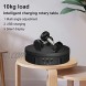 Electric Rotating Turntable Display Stand 90 180 360 Degree Adjustable Rotating Display Stand with Background Board Photography Display Stand for Products and Jewelry-22 lb Load Dia 5.7inch Black