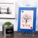 HESTYA Acrylic Easels Plate Stands Plate Holders to Display Pictures and Other Items Clear