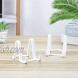 Plate Stands for Display Plastic Easel Stand Plate Holder Display Stand Picture Frame Stand for Pictures | Photo|Decorative Plate |Dish | Tabletop Art 3 inch-White