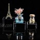 Abuff Acrylic Display Risers 6 Size Steps Clear Acrylic Display Stand Retail Displays for Figure Collection Jewelry Clear Cake Stands Risers for Cup Cake Buffet