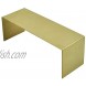 B&NN Gold Color High-Low Size Metal Display Stand Riser Shoe Display Riser Set of 2