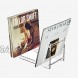 FEMELI Vinyl Record Storage Holder for 12” 10” LP Album Acrylic Record Display Stand for 24 Double LP Or 40-48 Single and Gatefold Albums