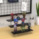 Grarry Acrylic Display Stands 3 Tier Acrylic Riser Display Shelf for Amiibo Figures Cupcakes Stand for Perfume Organizer Cabinet,Countertops Table Display 11.81 x 6.5 inch 1 Pack