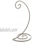 10 Spiral Ornament Display Stand Gold Color