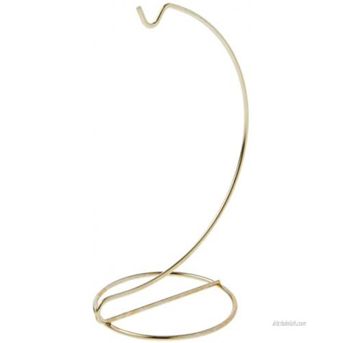 Plymor Simple Gold Ornament Stand 7 H x 3 W x 3 D