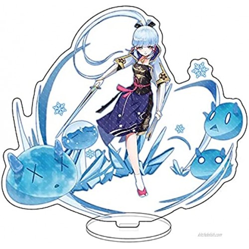 PPONE Genshin Impact Stand Figure,Game Acrylic Ornaments Stand Model Collections Ayaka