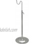 Single Hook Adjustable Chrome Countertop Handbag Display Stand Hanger for Purses Hanging Forms Accessories