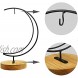 YY YEARCHY Ornament Display Stand Holder Home Wedding Decoration Rack for Hanging Glass Globe Air Plant Flower Pot Stand Iron Pot Hook Stand Terrarium Witch Ball