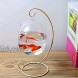 YY YEARCHY Ornament Display Stand Iron Hanging Stand Rack Holder for Hanging Glass Globe Air Plant Terrarium Witch Ball Christmas Ornament and Home Wedding Decoration