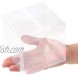 Clear Gift Boxes 4x 4x 4 Transparent Packing Cube for Present Ornaments Jewelry Accessories Flowers Christmas Wedding Birthday Party Baby Shower Favors 20 Pack