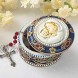 Fashion Craft Madonna and Child Rosary Trinket Box 2 3 4 Multicolor
