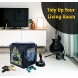 Gamers Loot Drop Storage Glowing Box 14'' x 14'' x 14' for Gaming Parties Birthdays