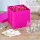 Hallmark 7 Gift Box with Lid Hot Pink for Birthdays Bridal Showers Weddings Baby Showers and More Hot Pink