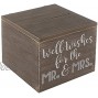 Hobby Lobby Studio His & Hers Well Wishes For The Mr. & Mrs. Wood Box For Weddings Engagement Parties Or Bridal Shower