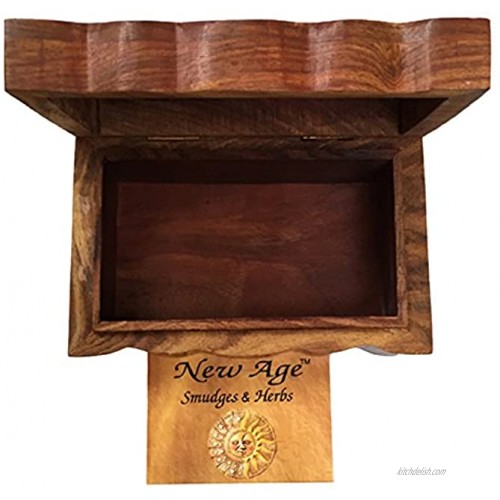 New Age Imports Tree of Life Wooden Box 4 x 6-Inches