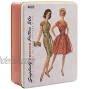Simplicity Vintage Fashion 60's Tin Box 9 L x 6.75 W x 2.75 H