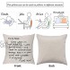 Krifton Sisters Gift from Sister,Even When I'm Not Close by I Want You to Know I Love and I Am So Proud of You-Reminder Gift for Lady Girls Soul Siser Big Mid Lil Sisers Throw Pillow Cover