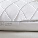Longhui bedding Pure White Throw Pillow Covers – 2-Pack 18 x 18 Inch Cushion Covers – Sturdy and Discrete Zipper Opening – Premium Quality Polyester Decorative Pillow Covers for Couch Sofa Bed