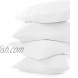 Danmitex Euro Pillow Insert Decorative Throw Pillow Stuffer Down and Feather Filled Cotton Fabric White 26x26 Set of 2 Suitable for Home Bed