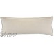 LR Home Embroidered Throw Pillow 1 Count Pack of 1 Frost Gray Cream