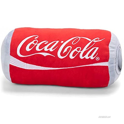 Mark Feldstein & Associates Coca-Cola Red Soda Can 8 x 13 Inch Plush Polyester Pillow
