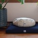 Organic Cotton Meditation Cushion by Waterglider International Midnight Blue