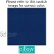 Pillow Perfect Outdoor Indoor Veranda Cobalt Throw Pillows 18.5 x 18.5 Blue 2 Count