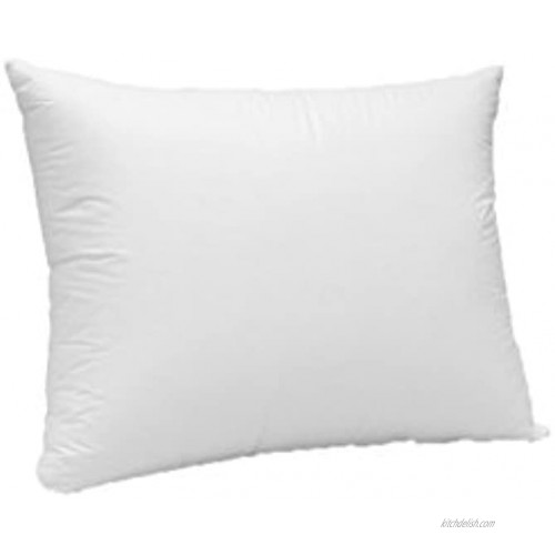 Pillows & Fibers Deluxe Bed Pillow Insert 32 x 32 White