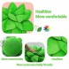 Succulent Pillow Plant Shaped Plush Toys Universal for Boys and Girls Cactus Kawaii Decorative Leaf Pillow Lovely Plant Plush Decoration Green