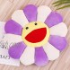 22 Flower Floor Pillow Seating Cushion Chair Pad for Kids Reading Nook Large Sunflower Pillow Flower Shaped Floor Pillows for Adults Home Bedroom Shop Restaurant Decor Purple 22 Inch