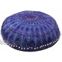 32 Mandala Floor Pillow Cushion Seating Throw Cover Hippie Decorative Cover Color1
