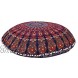 AAKARSHAN 32 Puff Blue COR Mandala Floor Pillow Cushion Seating Throw Cover Hippie Decorative Boho This is a Cover only