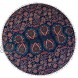 AAKARSHAN 32 Puff Blue COR Mandala Floor Pillow Cushion Seating Throw Cover Hippie Decorative Boho This is a Cover only