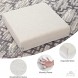 AM AEROMAX Premium Hypoallergenic Memory Foam Floor Pillow Insert Square Meditation Seat Cushion Insert 20 x 20 Grey