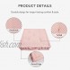 ELFJOY Floor Cushions with Handle 20inch Square Seat Cushion Large Floor Pillow Soft Breathable Honeycomb Fabric Pink 20