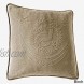 Historic Charleston King Charles Classic European Matelasse Cotton Decorative Pillow Case Throw Pillow 20 x 20 Grey