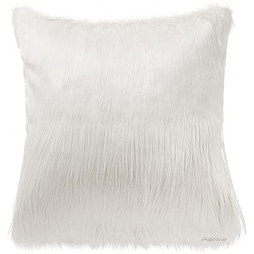 Highline Bedding Co. Driftwood Throw Pillow with Insert 18x18 White
